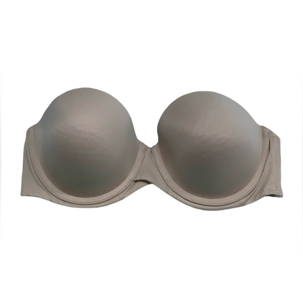 NWOT Maidenform Beige Strapless Bra Adjustable Straps Included Size 34C